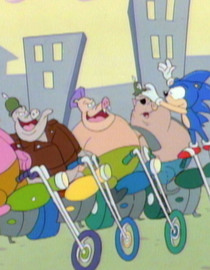 S01 E57 - Road Hog - Adventures of Sonic The Hedgehog