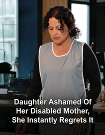Daughter Ashamed Of Her Disabled Mother, She Instantly Regrets It