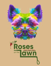 Roses On The Lawn