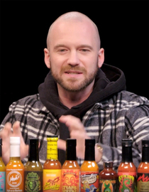 S14 E06 - Anthony Mackie Quotes Shakespeare While Eating Spicy Wings - Hot Ones