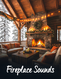 Fireplace Sounds - Burning Fireplace and Crackling Fire Sounds