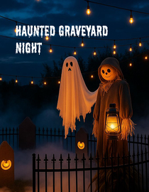Haunted Graveyard Night