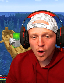 Watch S01 E14 - 100 Days in the Ocean / Minecraft, But I Have Custom ...