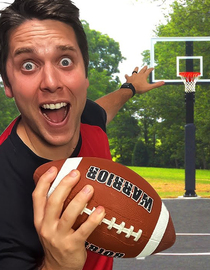 Watch First to Make 10 Half Court Shots Wins vs Andrew Parker aka