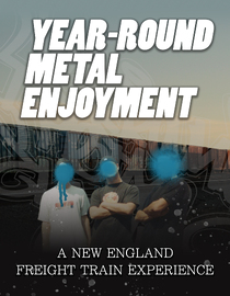 Year-round Metal Enjoyment: A New England Freight Train Experience
