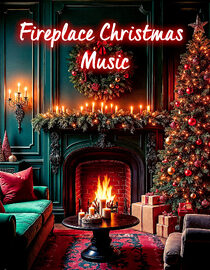Fireplace Christmas Music